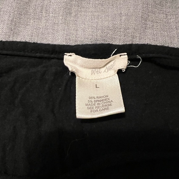 Wet Seal large black shirt - Picture 3 of 3